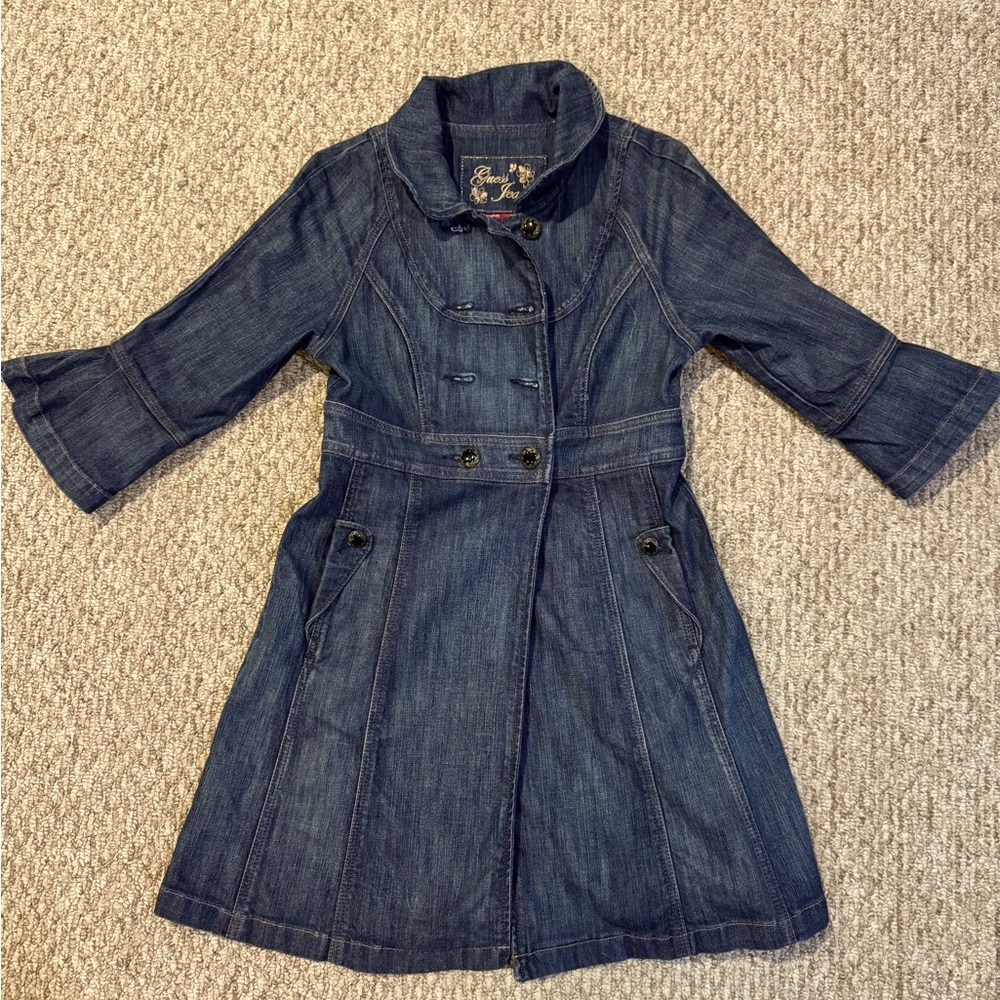Dress/jacket by Guess. RARE fine. Like new. Beautiful piece.